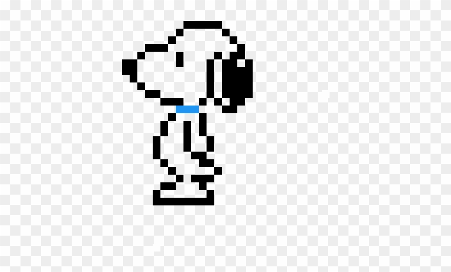 Pixel Snoopy Clipart