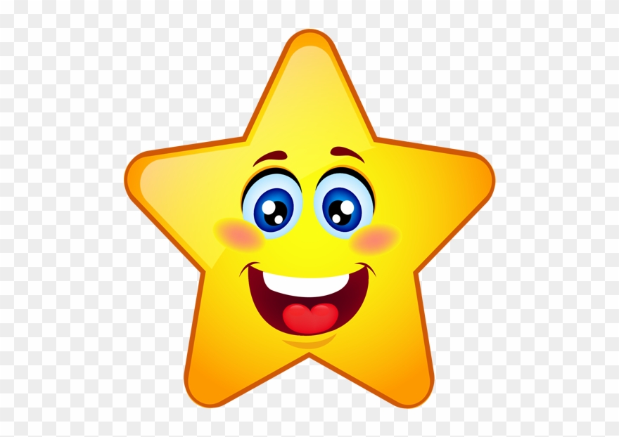 Star Thumb Signal Clip - Png Download