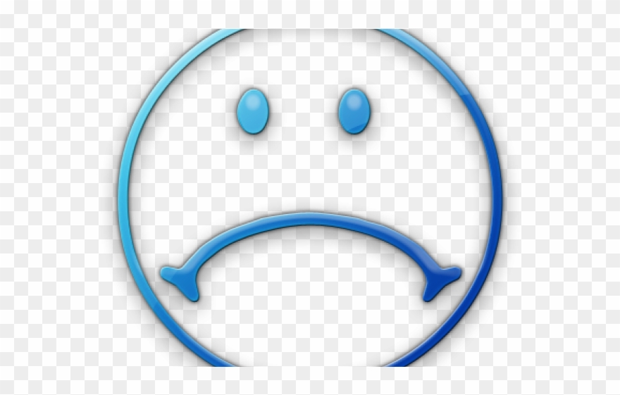 Smiley Clipart Sad - Png Download