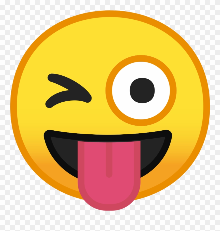 Winking Face With Tongue Icon Clipart