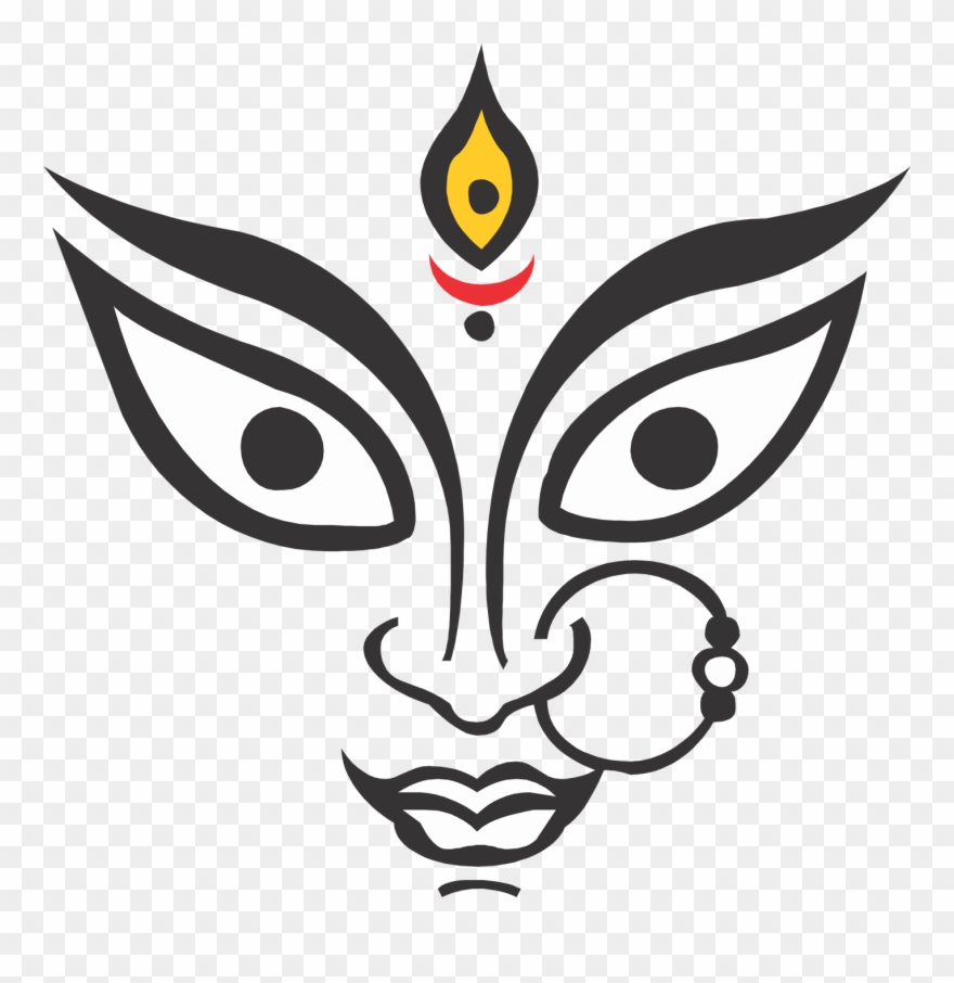 10 Durga Maa Face Hd Images Free Download Clipart