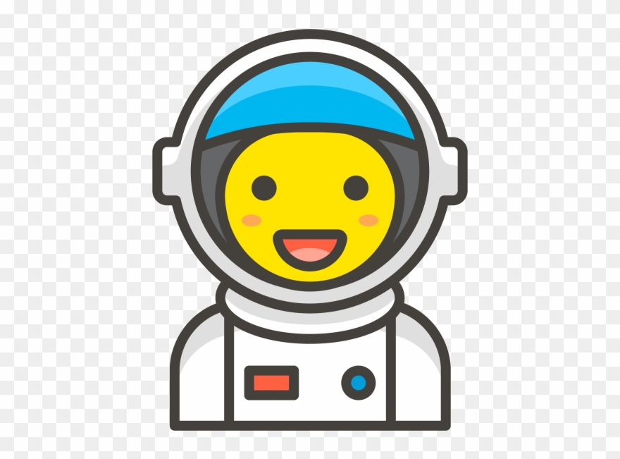 Astronaut Emoji Clipart
