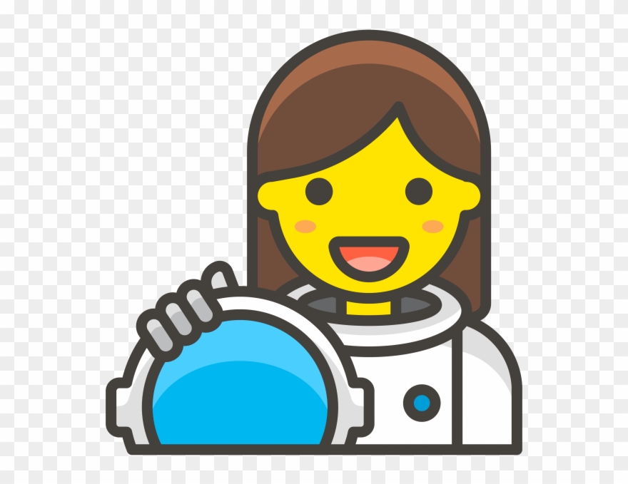 Woman Astronaut Emoji Clipart