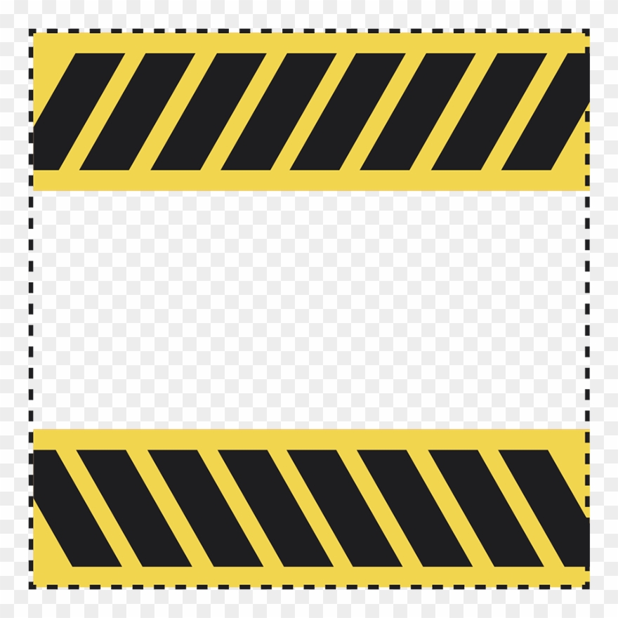 Caution Line Switch Sticker Clipart