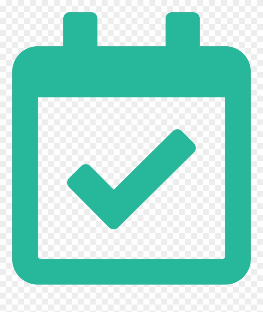 Calendar Check Icon Clipart