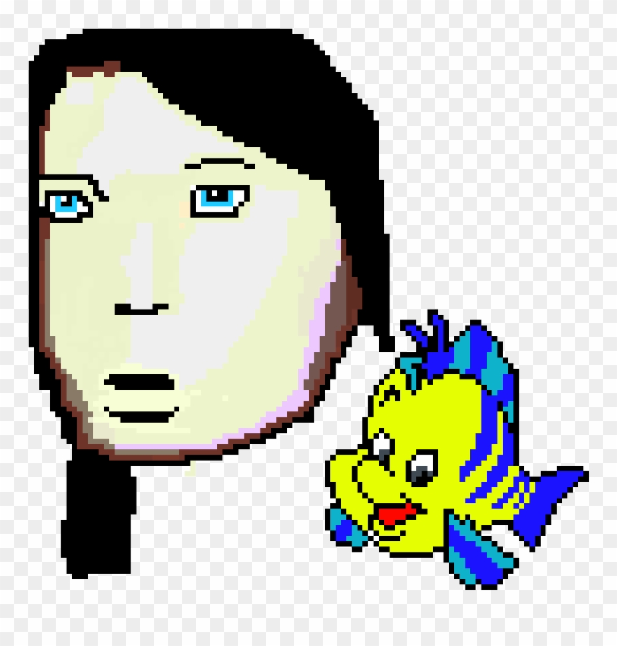 Little Mermaid Pixel Art , Png Download Clipart