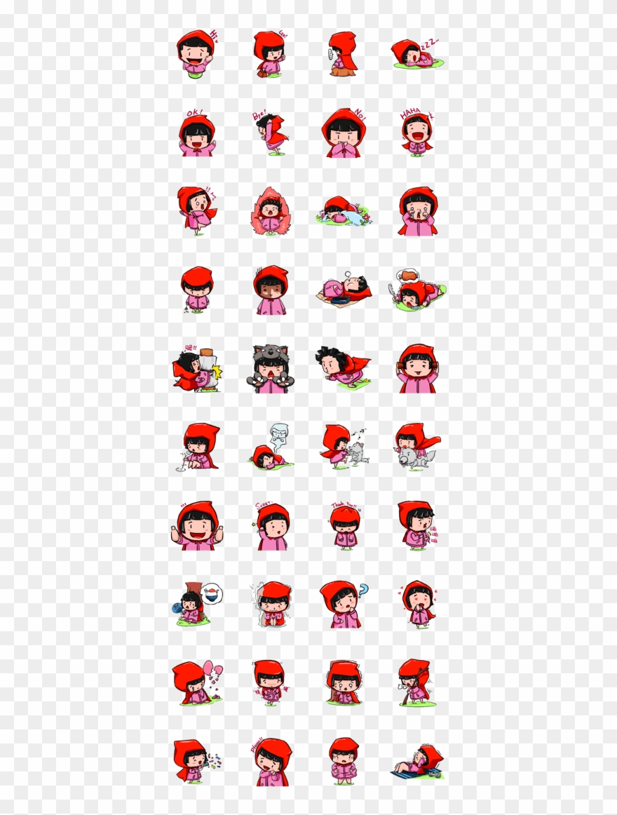 Little Red Riding Hood Red Red Clipart