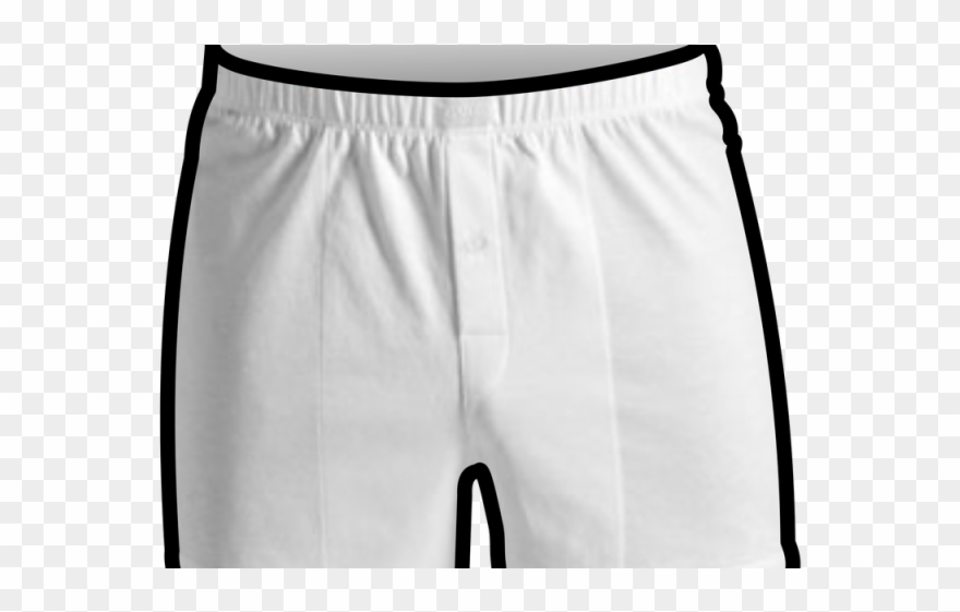 Boxer Clipart Jersey Shorts - Png Download