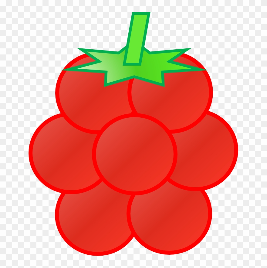 Raspberry Clipart Object - Png Download