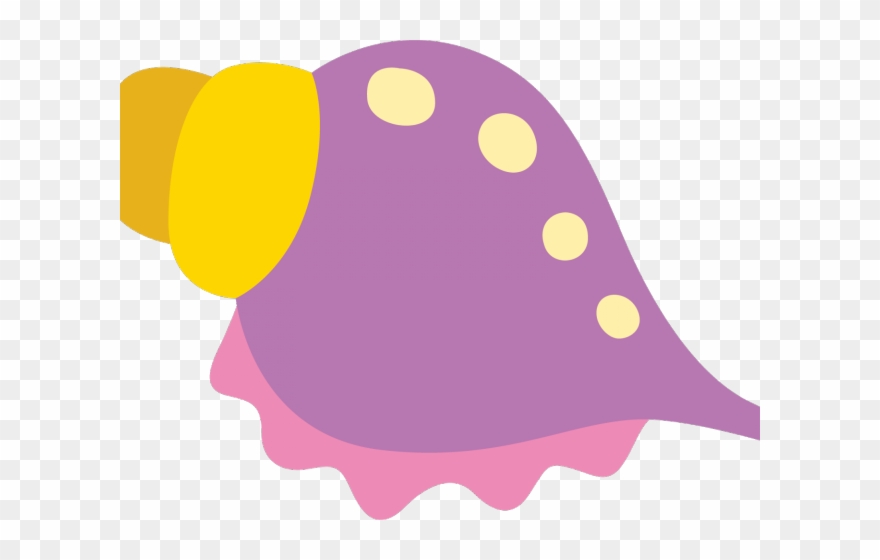 Shell Clipart Colorful - Png Download