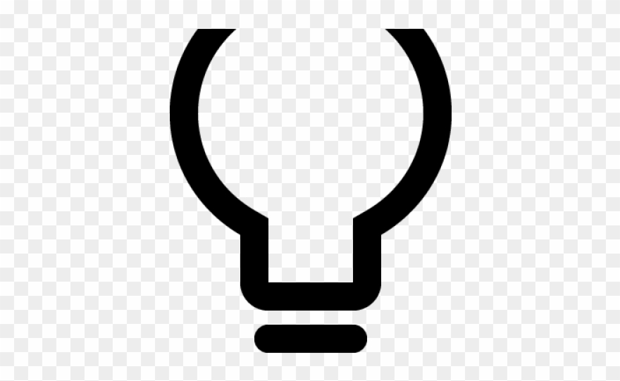 Bulb Clipart Symbol - Png Download