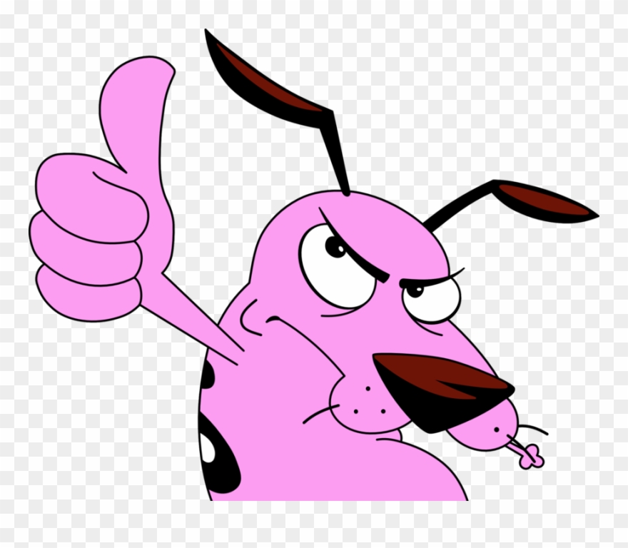 Clipart Of Shame, Courage And Dog By - Png Download