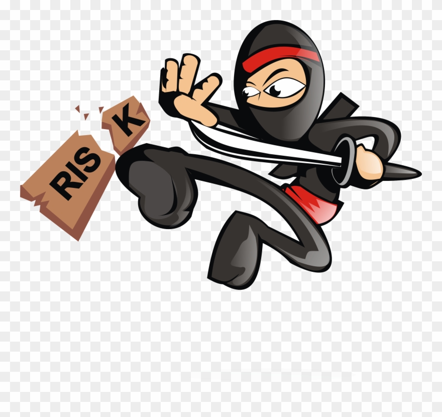 Ninja Clipart Quiet - Png Download