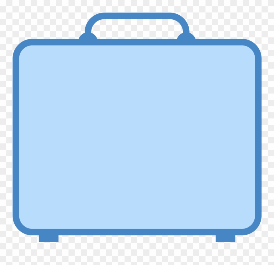 The Business Icon Is Shaped Like A Briefcase Clipart