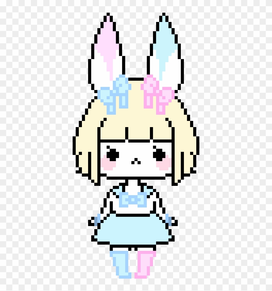 Cotton Candy Bunny Clipart