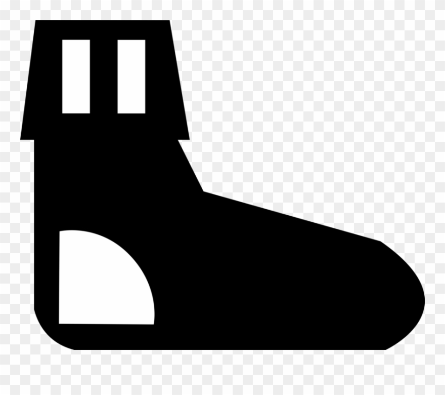 Sock Worn On Feet Clipart