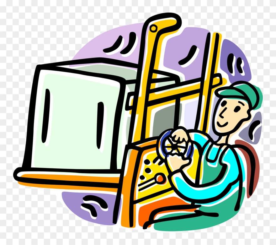 Vector Illustration Of Industrial Factory Warehouse Clipart