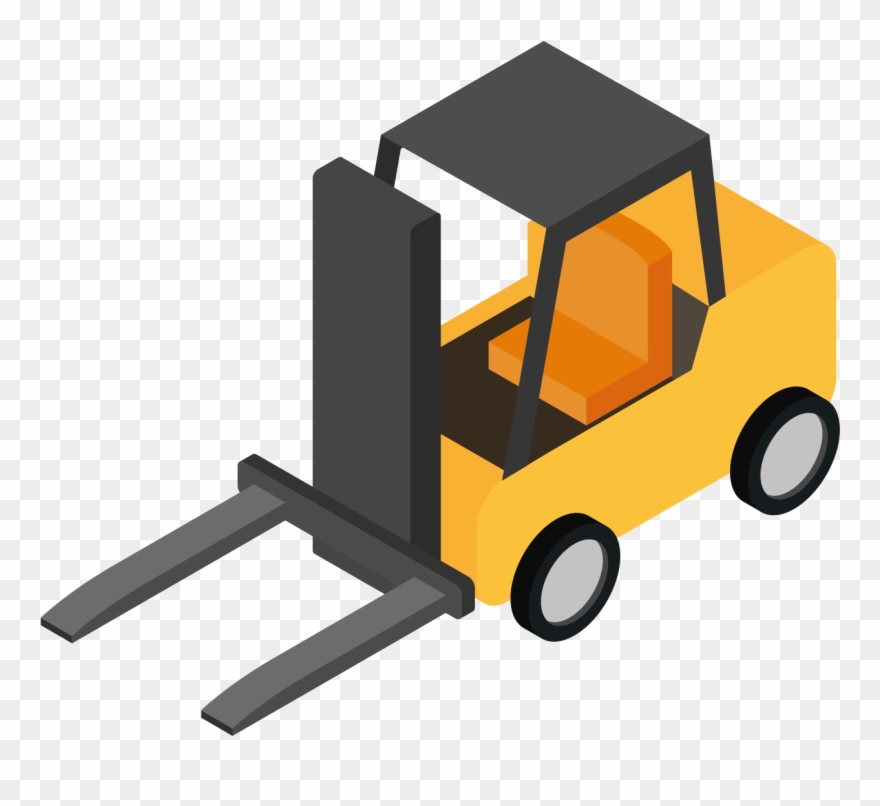 Regular Forklift Clipart