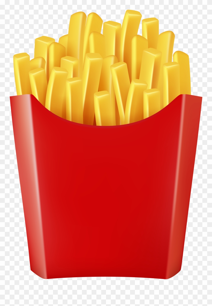 French Fries Transparent Image Clipart