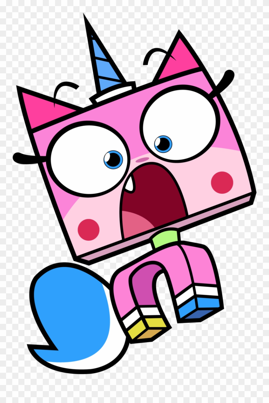 Unikitty Get Shocked By Master Frown By Cgh Walker Clipart