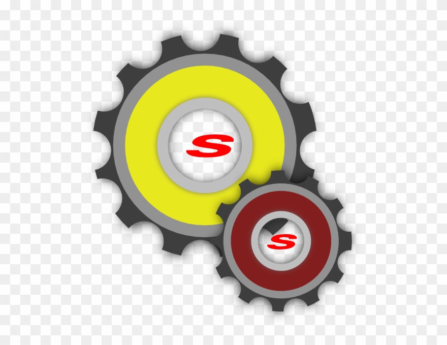 Gear Wheel Clip Art Vector Online Royalty Free & Public - Png Download