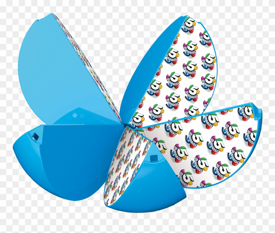 5 Surprise, Blue, Blue, Large Clipart
