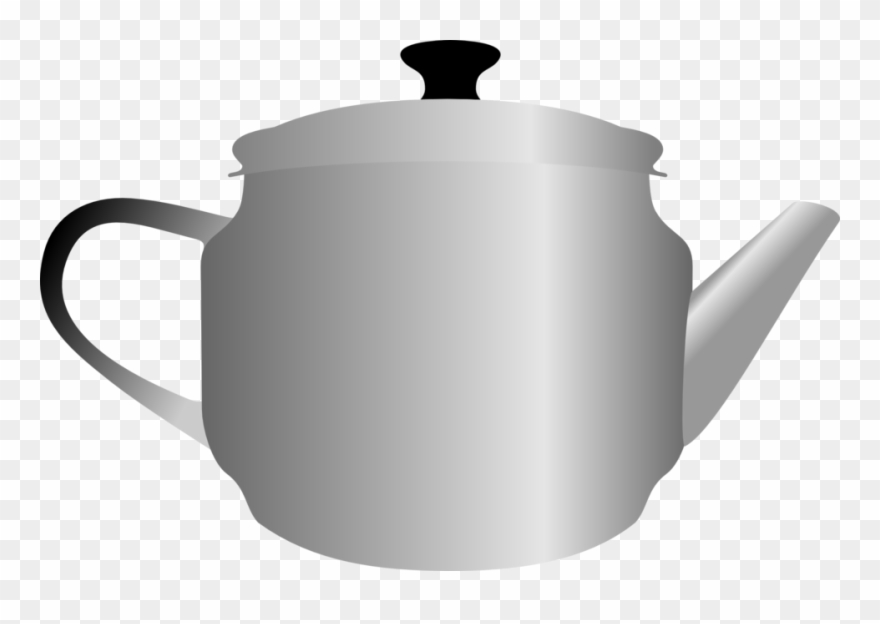 Teapot By Rones Clipart