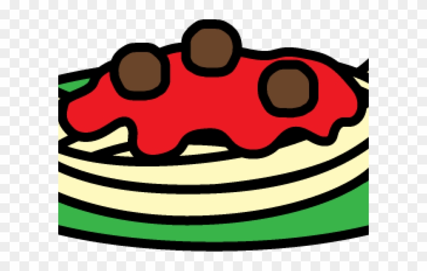 Spaghetti Clipart Bowl Pasta - Png Download