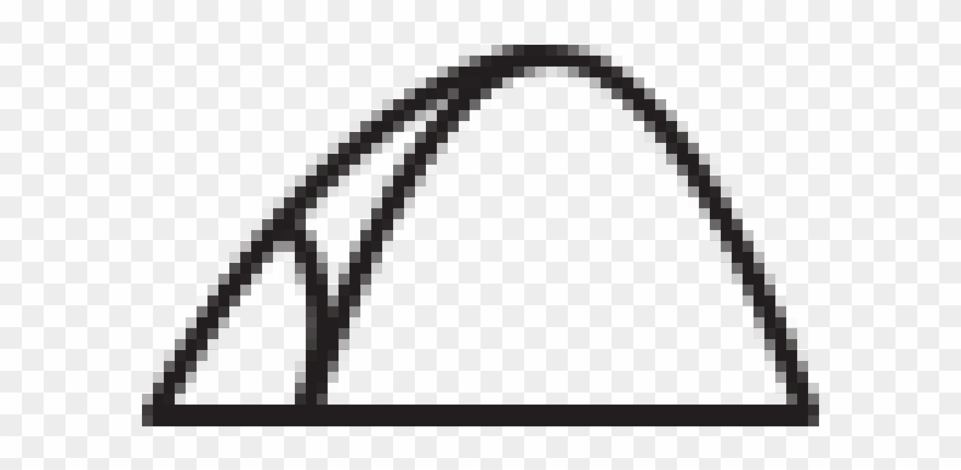 Pre-erected Tent Clipart