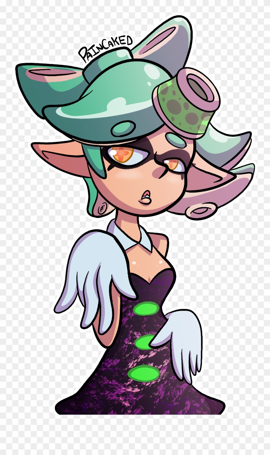 Splatoon Vertebrate Fictional Character Fashion Accessory Clipart