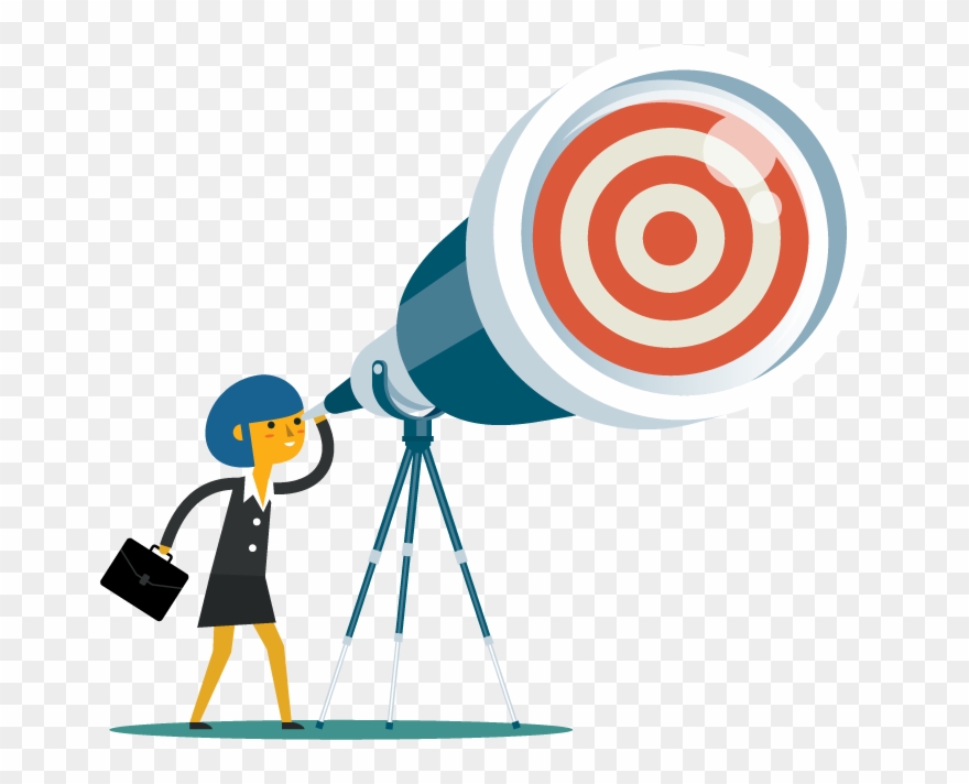 Telescope Target Trans Clipart