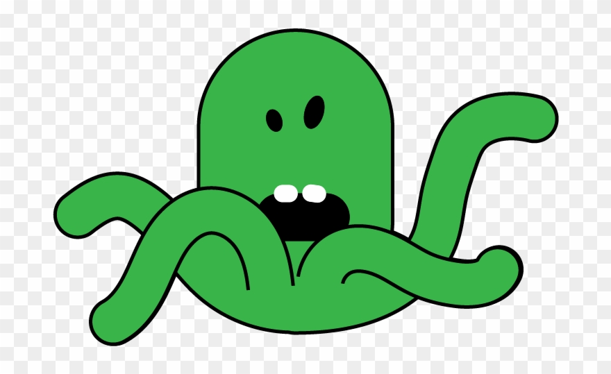 Squid I Found In The Desert Clipart