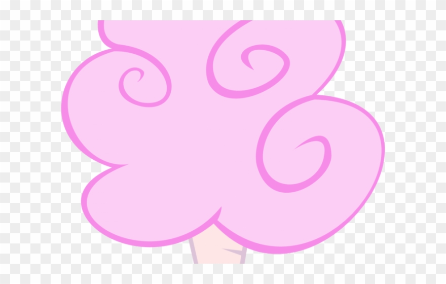 Cotton Candy Clipart Cute - Png Download