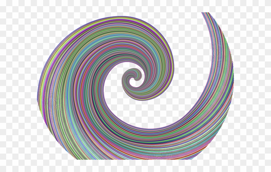 Spiral Clipart Design - Png Download