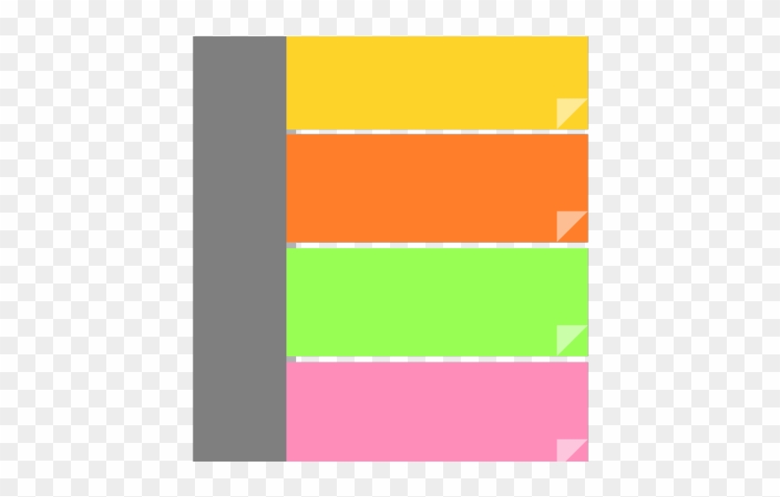 Post It Clipart Sticky Note - Png Download