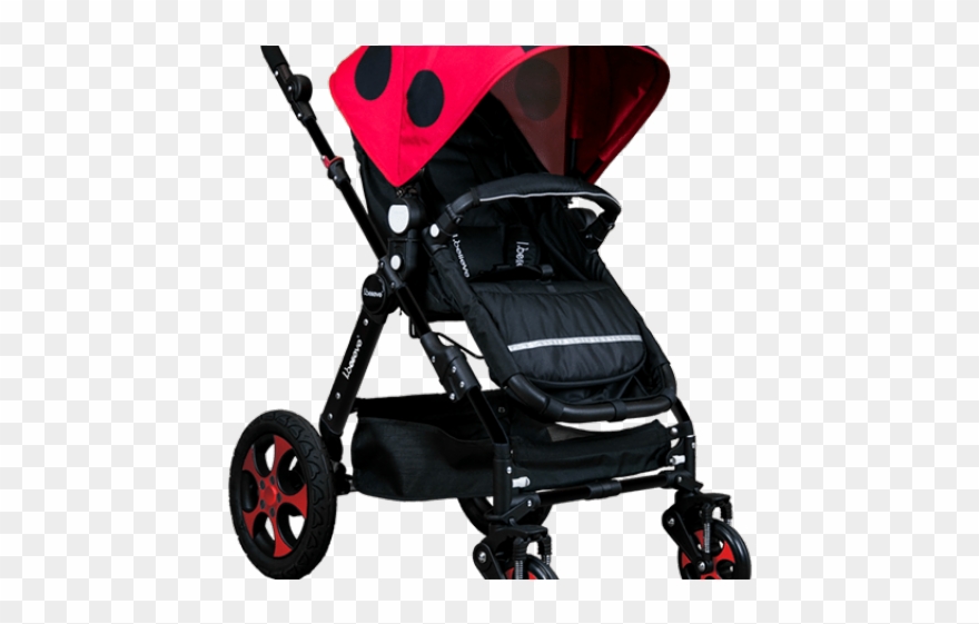 Ladybug Clipart Stroller - Png Download