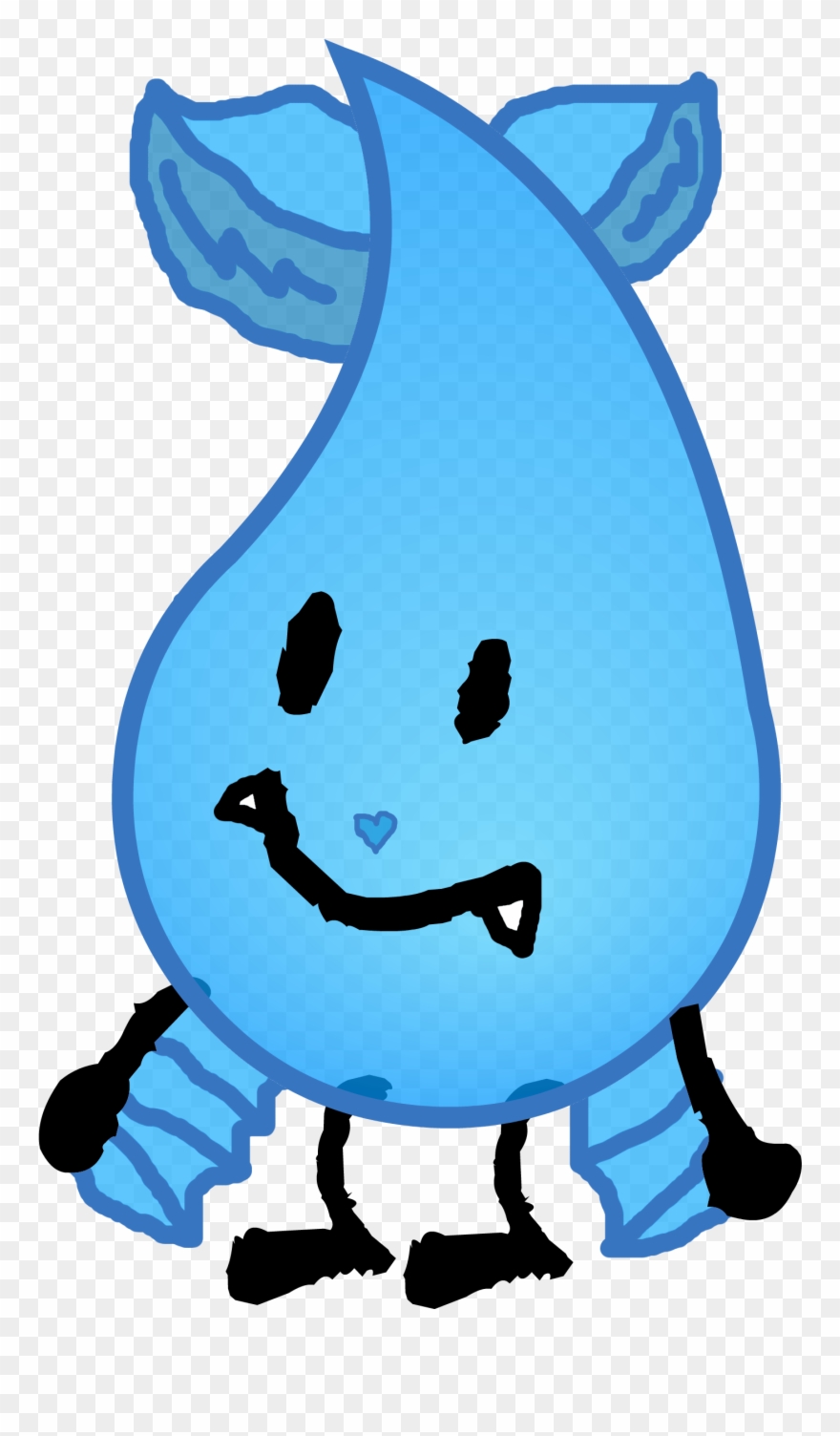 Bat Teardrop Clipart