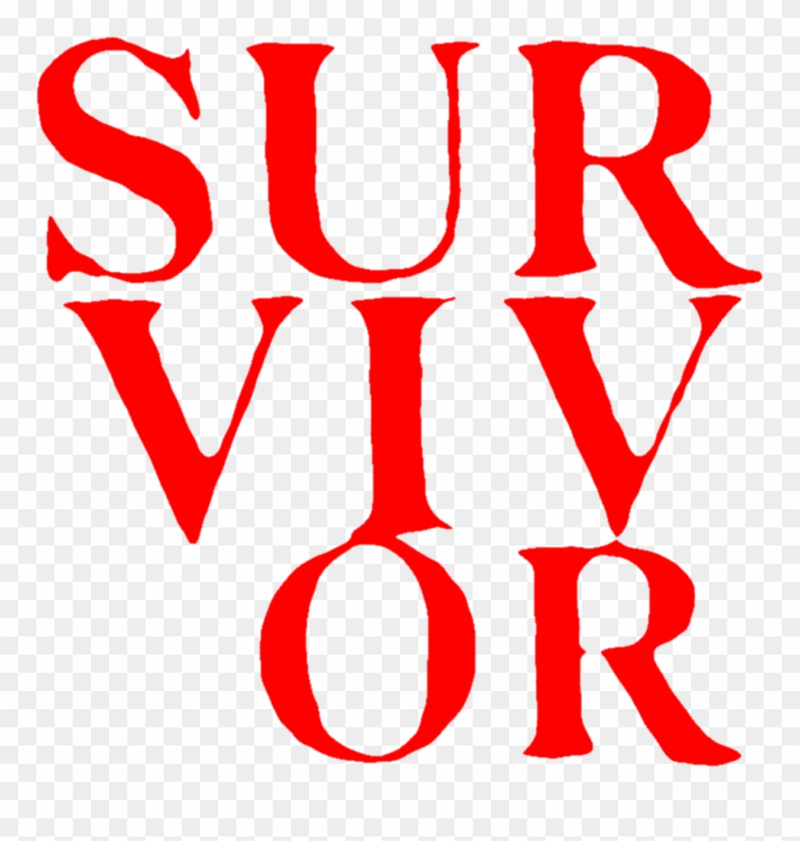 Aesthetic Text Quote Red Survivor Survive Freetoedit Clipart