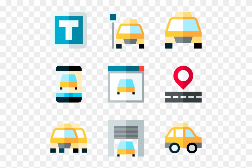 Taxi Service Clipart