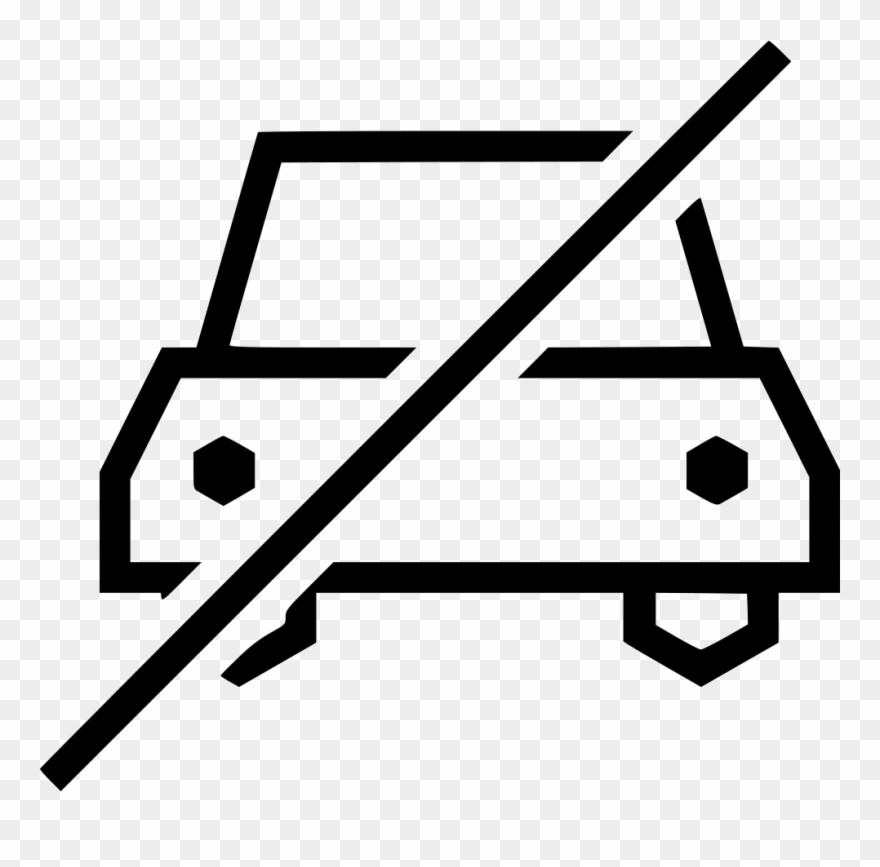 No Car Taxi Cab Vehicle Traffic Sign Comments Clipart