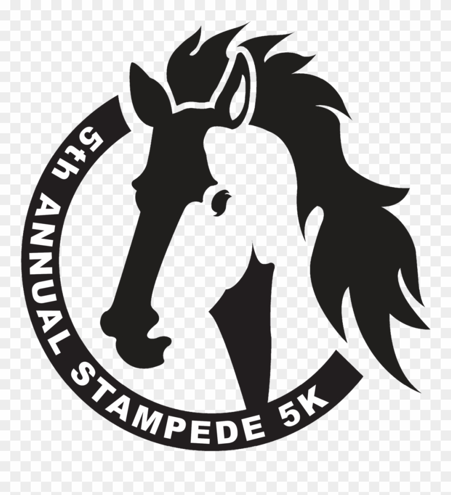 5k Stampede Clipart