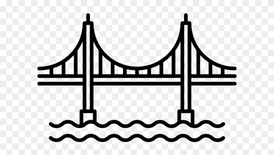 Golden Gate Clipart Transparent - Png Download