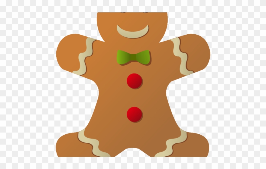 Gingerbread Clipart Mom - Png Download