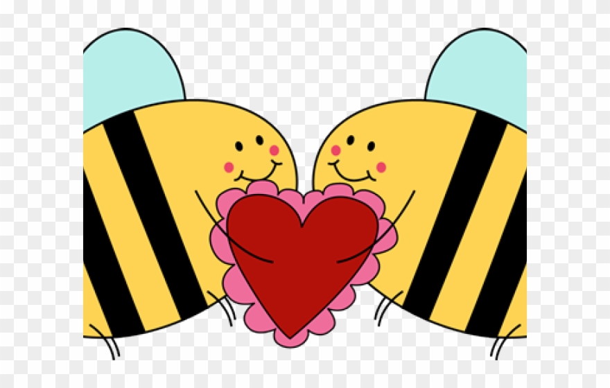 Bee Clipart Love - Png Download