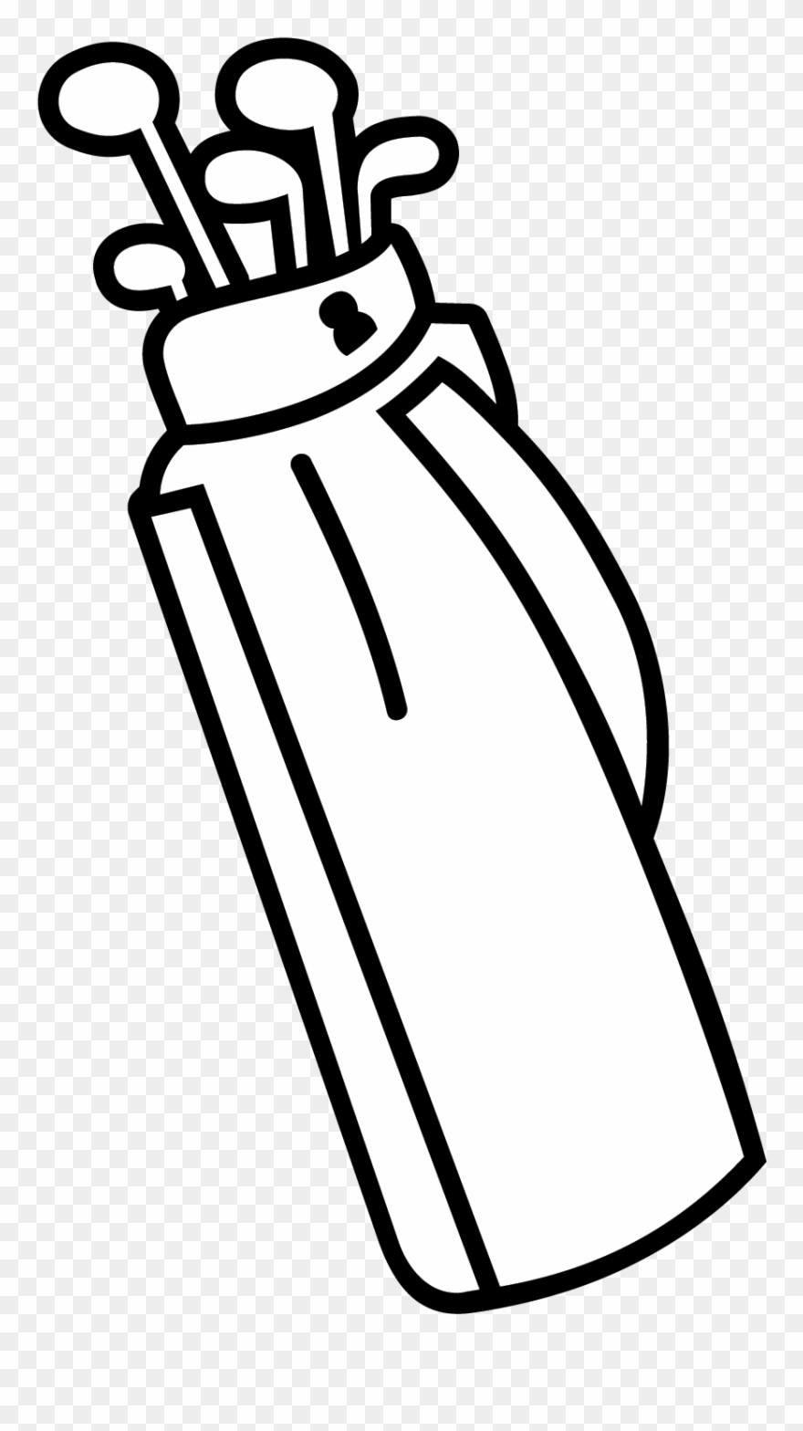 Golfbag - Clipart