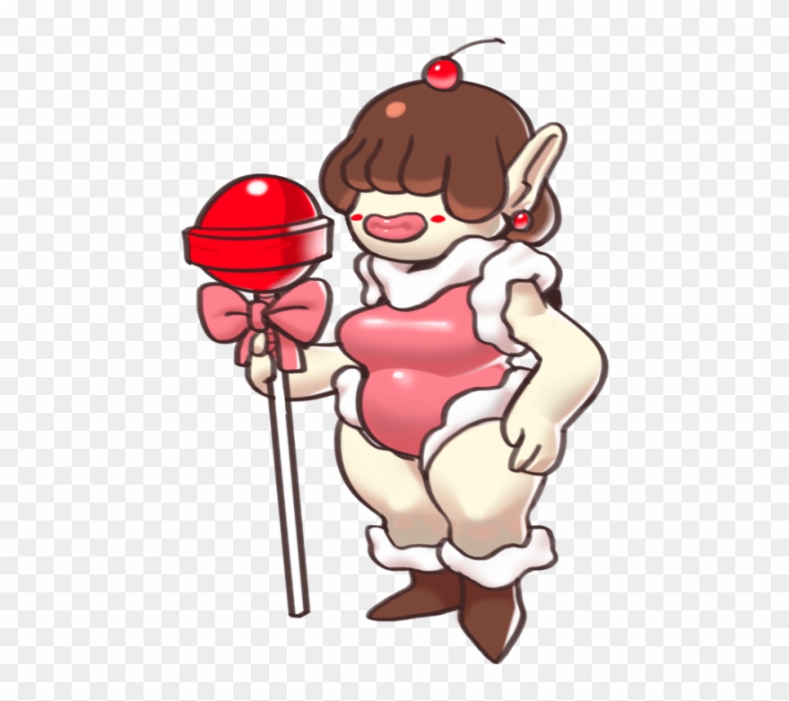 Redesign Of The The Little Sugar Goblin Sorceress Chick Clipart