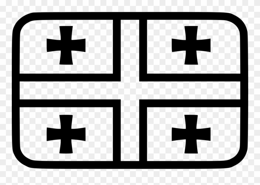 Georgia Flag Clipart Png Transparent Png