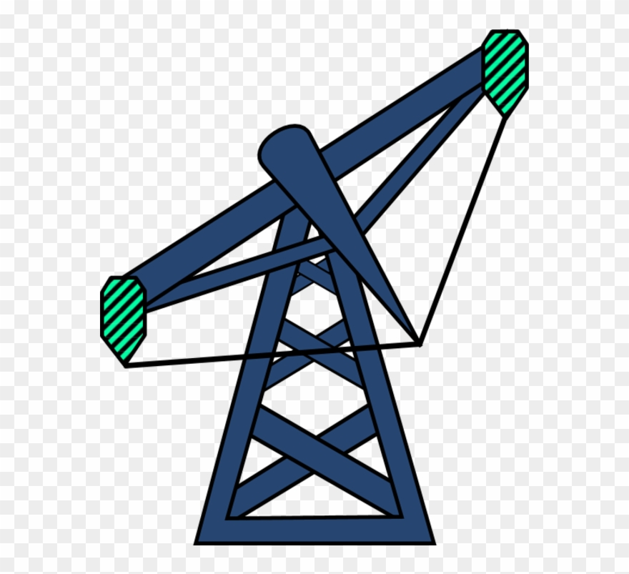 Gas Pump Oilfield Natural Vector Clip Art - Png Download