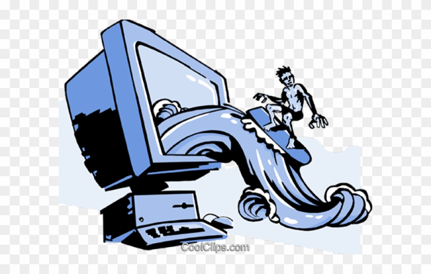Blogging Clipart Surf Internet - Png Download