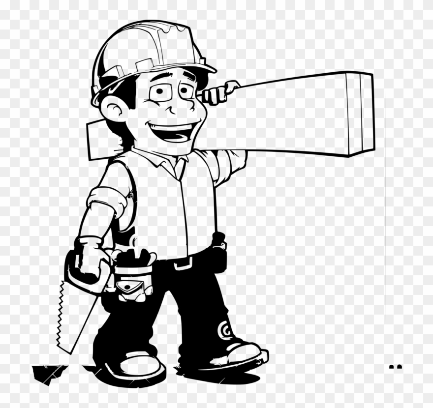 Carpenter Computer Icons Door Building Joiner Clipart